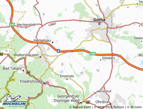 Carte MICHELIN Leina - ViaMichelin