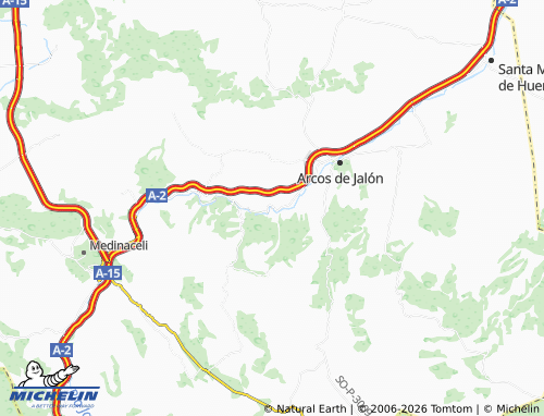 MICHELIN Somaen map - ViaMichelin