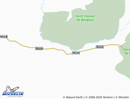 MICHELIN Badinko map - ViaMichelin
