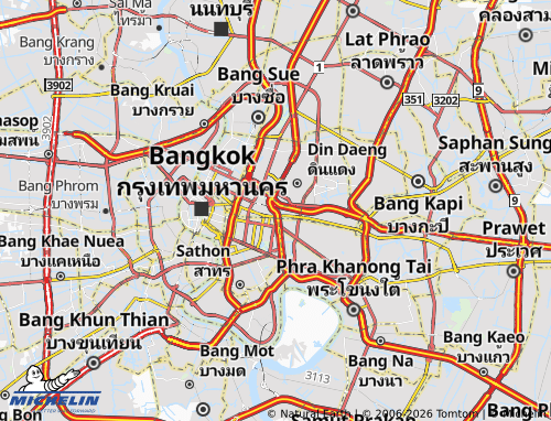 Mapa MICHELIN Makkasan - ViaMichelin