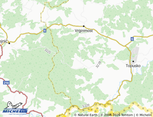 Carte MICHELIN Malička - ViaMichelin