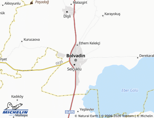 MICHELIN Bucak map - ViaMichelin