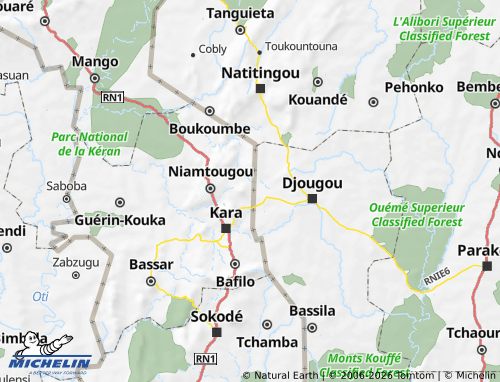 Mapa MICHELIN Binah - ViaMichelin