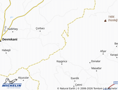 Mappa MICHELIN Belovacık - ViaMichelin