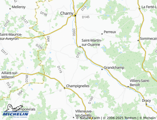 Carte MICHELIN Malicorne - ViaMichelin