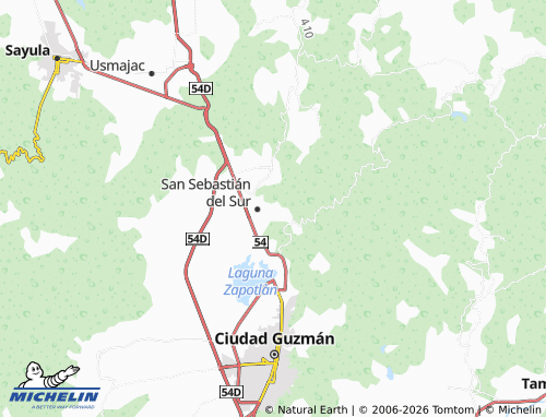 Mappa MICHELIN Santa Cecilia - ViaMichelin