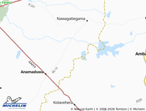 Mapa MICHELIN Alankulama - ViaMichelin