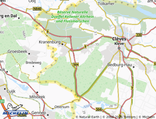 MICHELIN Schottheide map - ViaMichelin