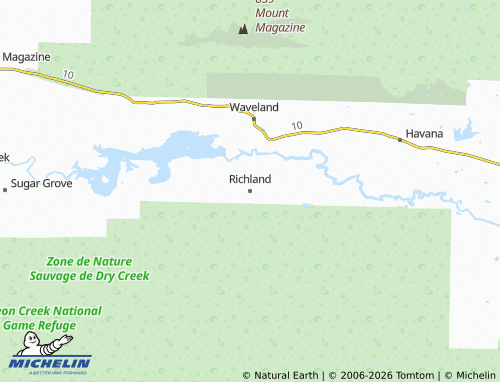Carte MICHELIN Richland - ViaMichelin