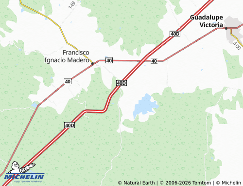 Mapa MICHELIN Veintiocho de Mayo - ViaMichelin