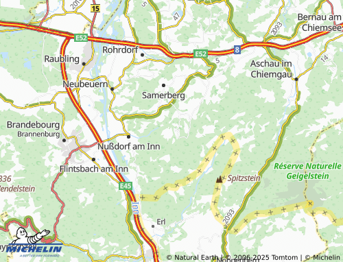 Mapa MICHELIN Brennbichl - ViaMichelin