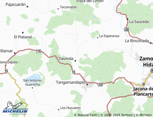Mapa MICHELIN Corpus Christi - ViaMichelin