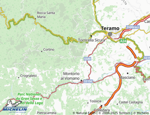 Mappa MICHELIN Valle San Giovanni - ViaMichelin