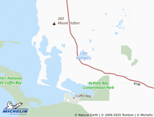 MICHELIN Wangary map - ViaMichelin