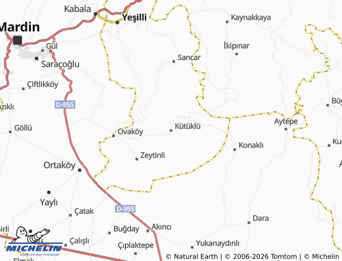 MICHELIN Kütüklü map - ViaMichelin