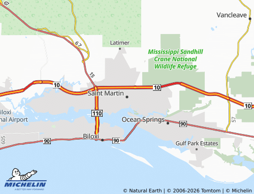 Mapa MICHELIN Saint Martin - ViaMichelin