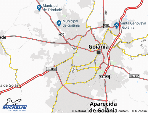 Mappa MICHELIN Vila Nova Canaã - ViaMichelin