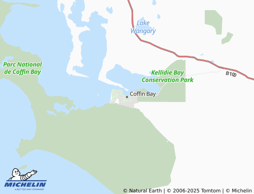 MICHELIN Coffin Bay map - ViaMichelin