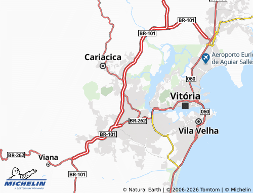 MICHELIN-Landkarte Tabajara - ViaMichelin