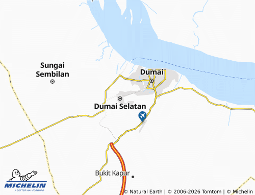 MICHELIN Bukit Datuk map - ViaMichelin