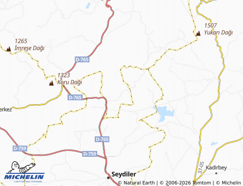 Mappa MICHELIN Sipahiler - ViaMichelin