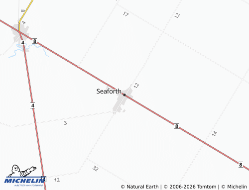 Mapa MICHELIN Seaforth - ViaMichelin