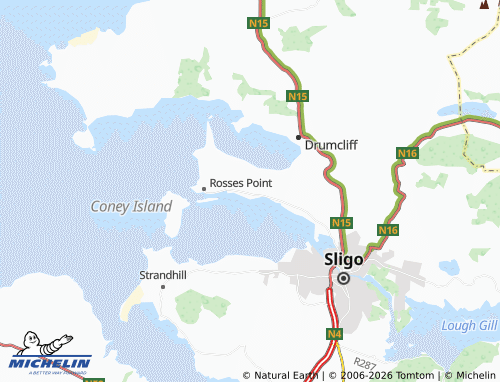 MICHELIN Ballyweelin map - ViaMichelin