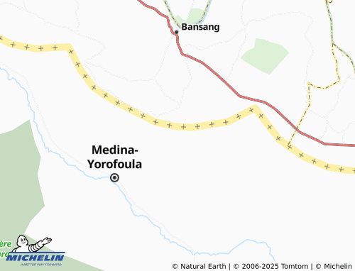 MICHELIN Belal map - ViaMichelin