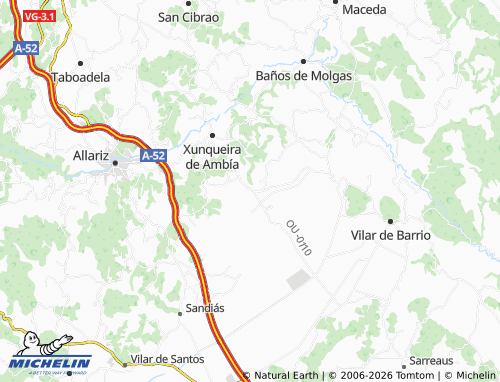 MICHELIN-Landkarte Abeleda - ViaMichelin