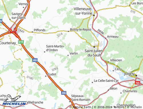 MICHELIN La Jardinerie Map - ViaMichelin