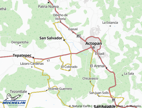 MICHELIN San Antonio Zaragoza map - ViaMichelin