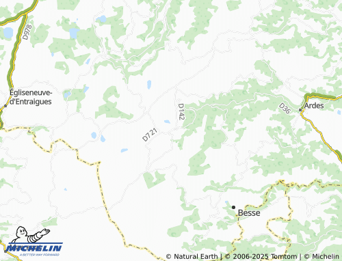 MICHELIN-Landkarte Saint-Alyre-ès-Montagne - ViaMichelin