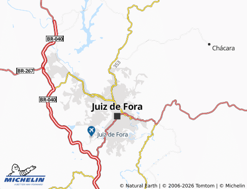 Mappa MICHELIN Santa Rita de Cássia - ViaMichelin