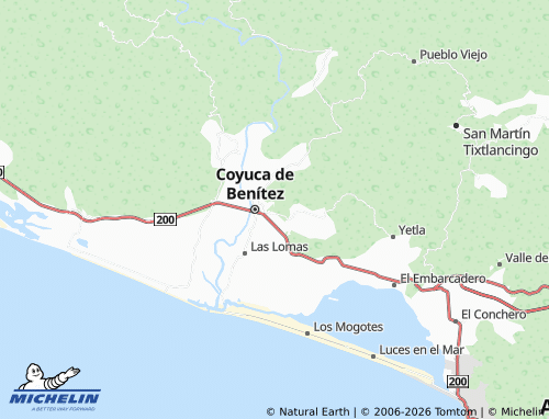 MICHELIN Cetis map - ViaMichelin