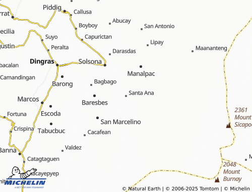 MICHELIN Santa Ana map - ViaMichelin