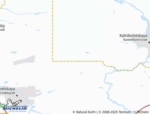 MICHELIN Gruzskaya Balka map - ViaMichelin