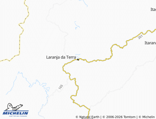 MICHELIN Laranja da Terra map - ViaMichelin