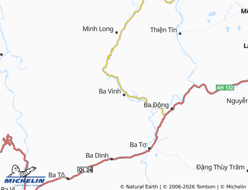 Mapa MICHELIN Ba Vinh - ViaMichelin