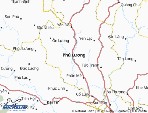 MICHELIN Động Đạt map - ViaMichelin
