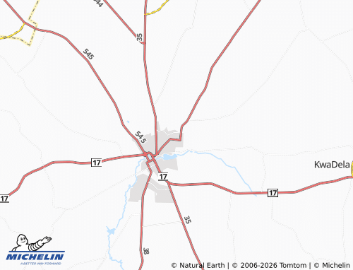 Mapa MICHELIN New Bethal - ViaMichelin