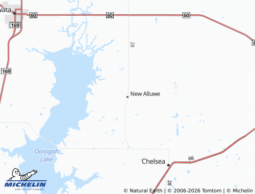 Mappa MICHELIN New Alluwe - ViaMichelin