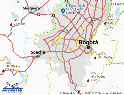MICHELIN La Campiña map - ViaMichelin