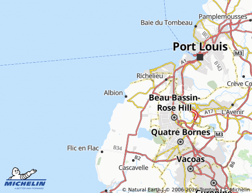 Mapa MICHELIN Albion - ViaMichelin