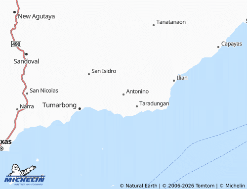 MICHELIN Antonino map - ViaMichelin