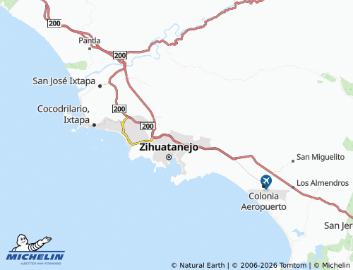 MICHELIN Ejidal Lomas Diamante map - ViaMichelin