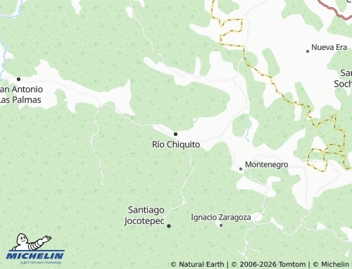 MICHELIN Río Chiquito map - ViaMichelin