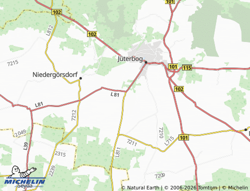 MICHELIN Rohrbeck map - ViaMichelin