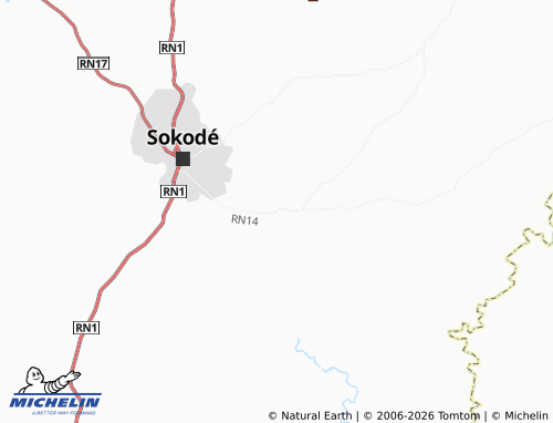 Mapa MICHELIN Parataou - ViaMichelin