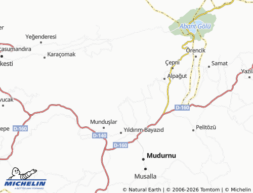 MICHELIN Kilözü map - ViaMichelin