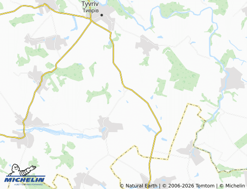Mappa MICHELIN Onytkivtsi - ViaMichelin